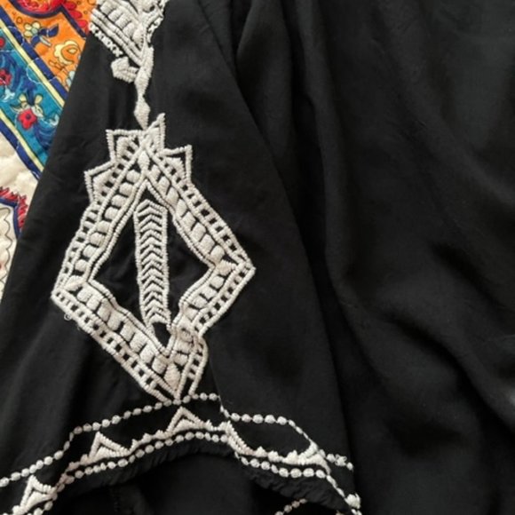 Lovesick Women's Tunic 3/4 sleeved with embroidery design size 0 - Picture 4 of 6